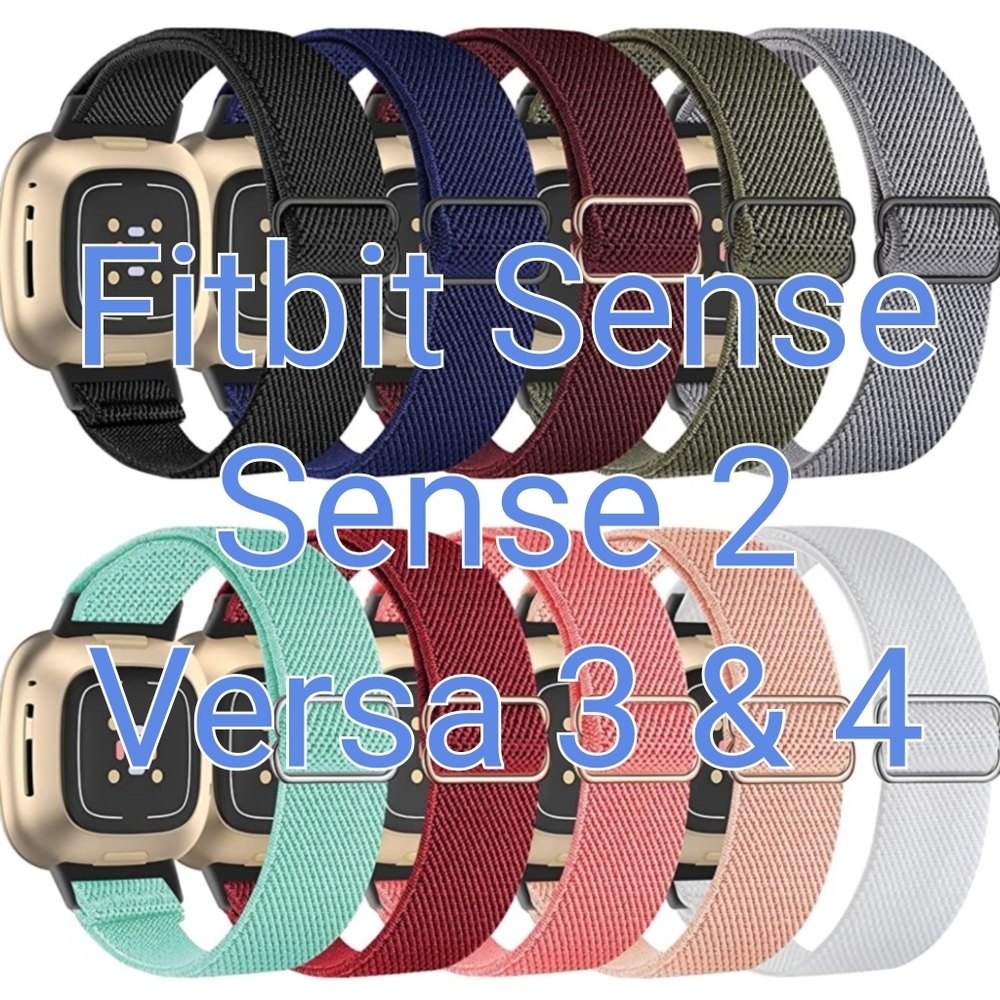 Replacement Bands for the Fitbit Sense, Sense 2, Versa 3 & Versa 4 - Size Small